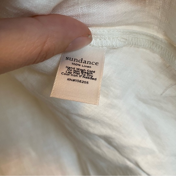Sundance Catalog Sahara Linen Top in Petite Small - Picture 9 of 9